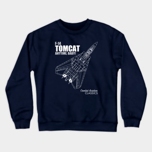 F-14 Tomcat Blueprint Crewneck Sweatshirt